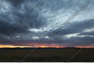 Photo Texture of Sunset Sky 0008